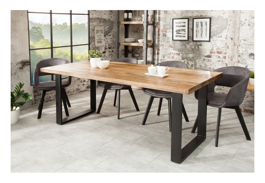 Jedinečný jedálenský stôl z mangového masívu Steele Craft 180cm