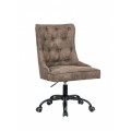 Čalúnené kancelárske kreslo v retro štýle Modern secretary