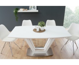 Štýlový moderný jedálenský stôl Kingdom rozkladací 160-220cm (dub)