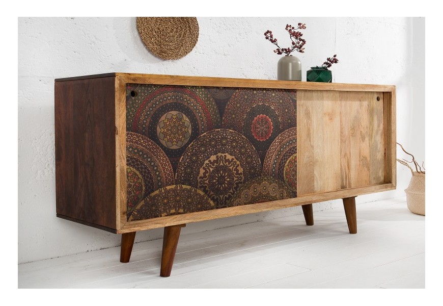 Luxusná koloniálna komoda z masívu Wild Mango 160cm