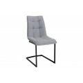 Dizajnová moderná stolička Suava sivá