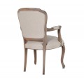 Štýlová vintage stolička KOLONIAL svetlé drevo