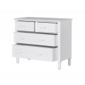 Biela provens&aacute;lska komoda Blanc Clair