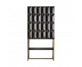 Dizajnová art-deco barová skrinka Weitra