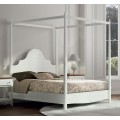 Luxusná elegantná posteľ s baldachýnom VOLGA