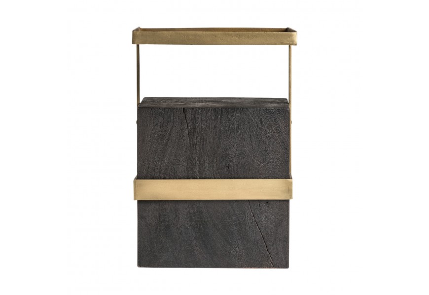 Dizajnov&yacute; mas&iacute;vny pr&iacute;ručn&yacute; stol&iacute;k Pisek