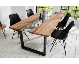 Štýlový jedálenský stôl z masívu Rieka 200cm