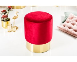 Luxusná taburetka Modern Barock červená mentolová svetloružová staroružová