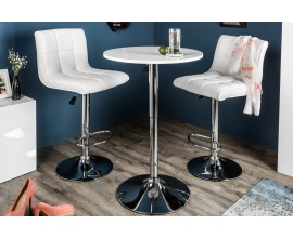 Luxusný barový stolík Move čierny, biely