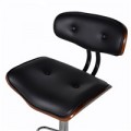 Dizajnová barová stolička čierna