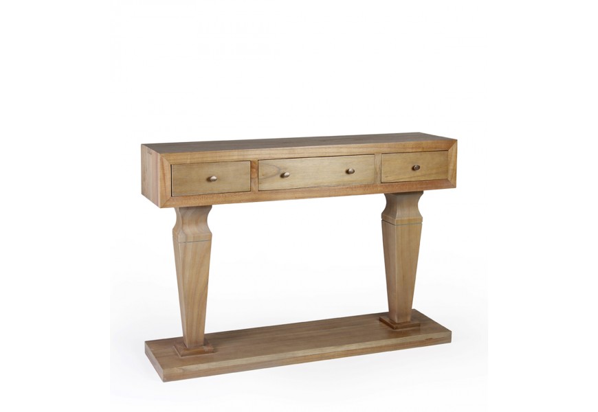 Luxusn&aacute; koloni&aacute;lna mas&iacute;vna konzola MADERA