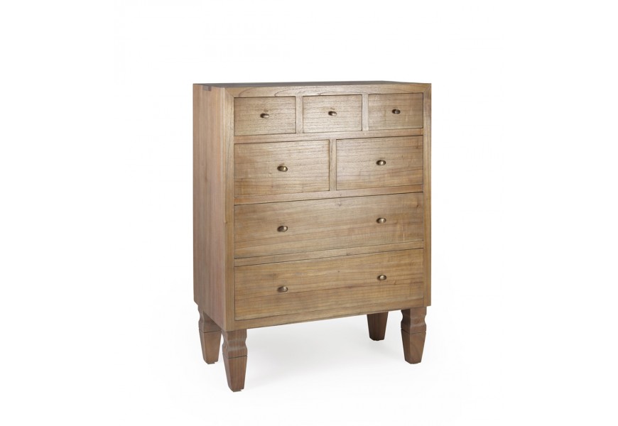 Luxusn&aacute; koloni&aacute;lna komoda MADERA z mas&iacute;vu