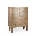 Luxusn&aacute; koloni&aacute;lna komoda MADERA z mas&iacute;vu