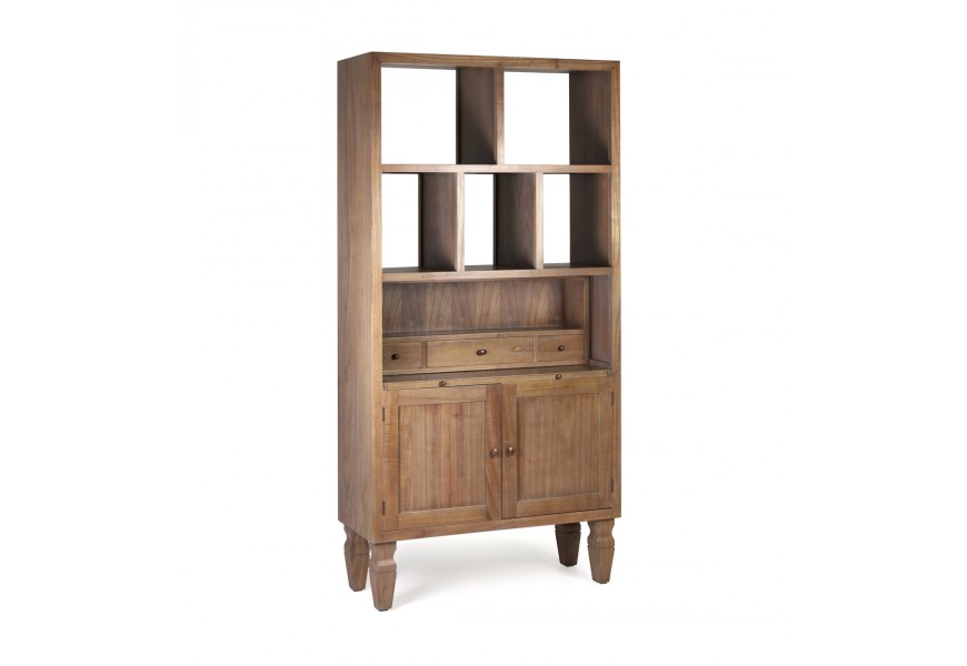 Luxusn&aacute; mas&iacute;vna knižnica MADERA