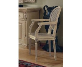 Rustikálna luxusná stolička s lakťovými opierkami Nuevas formas 97cm