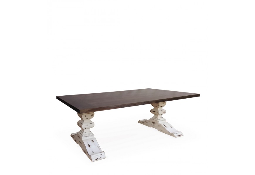 Jedinečn&yacute; mas&iacute;vny jed&aacute;lensk&yacute; st&ocirc;l BLANC