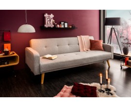 Výnimočná sivá sedačka Ellgra z masívu