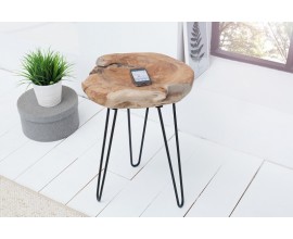 Dizajnový jedinečný príručný stolík Root 40cm