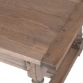 Vidiecky drevený konferenčný stolík KOLONIAL obdĺžnikový