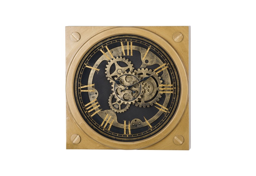 Dizajnové nástenné hodiny sa nesú v štýle Steampunku