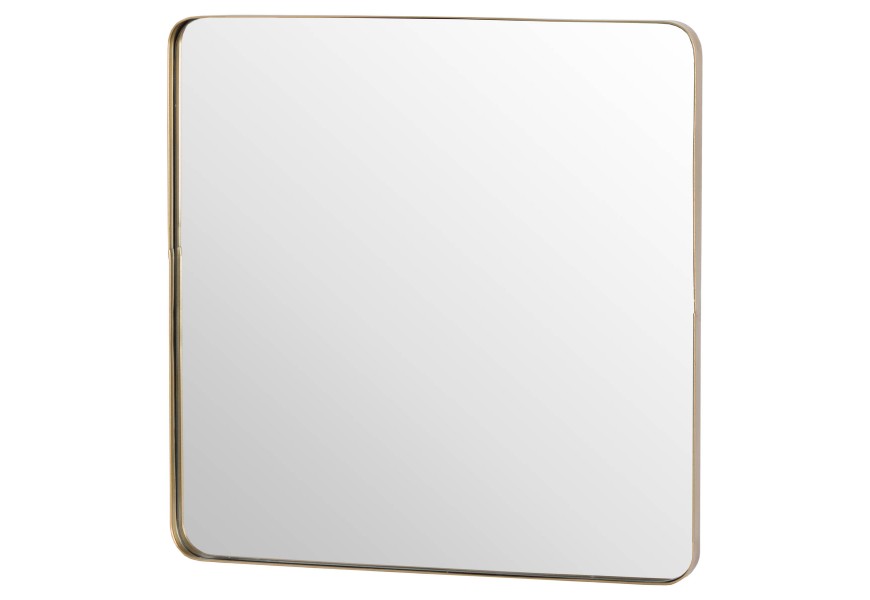 Atypické nástenné zrkadlo s prvkami industriálneho a retro štýlu