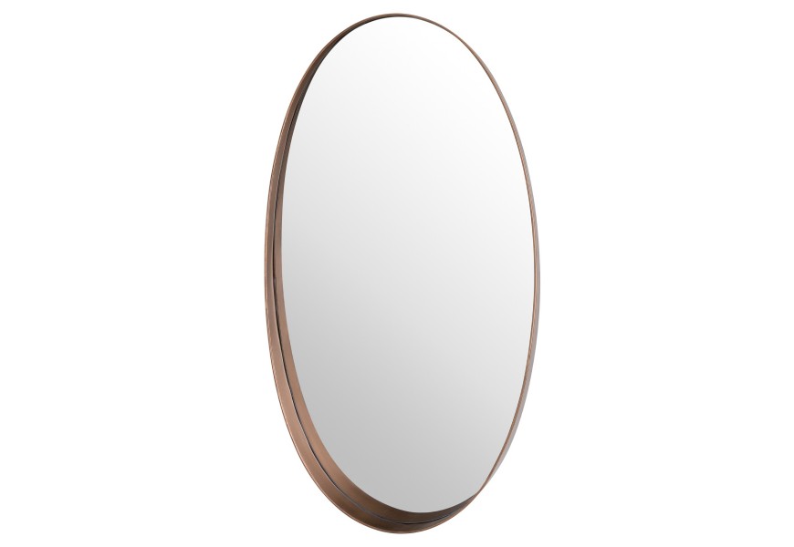 Nadčasové, minimalistické zrkadlo oválneho tvaru do každého interiéru