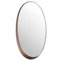 Nadčasové, minimalistické zrkadlo oválneho tvaru do každého interiéru