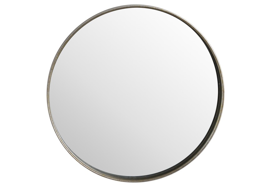 Jednoduché okrúhle zrkadlo do každého interiéru