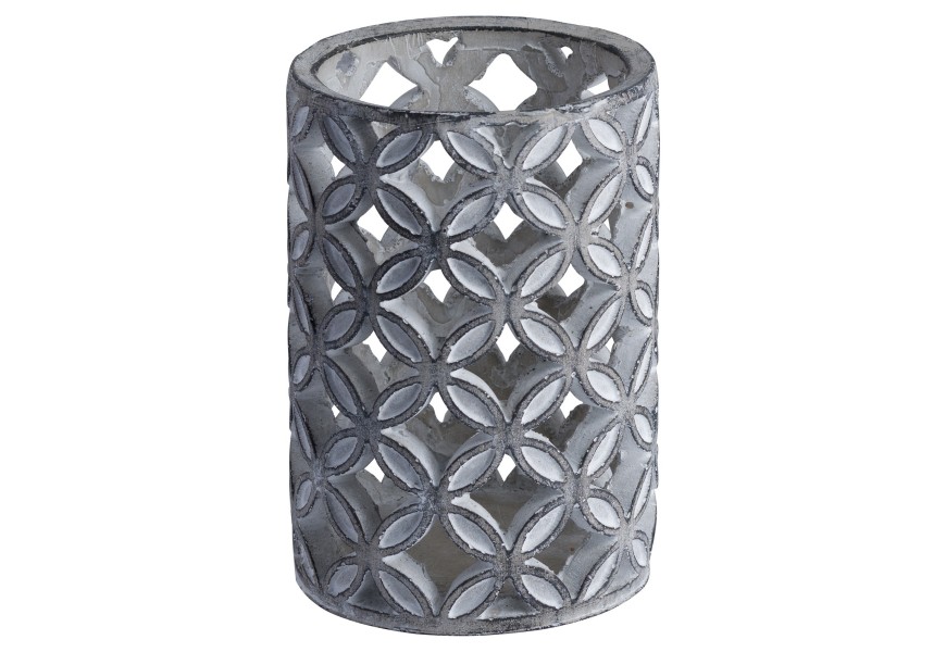 Originálny vintage svietnik vyrobený z kameňa