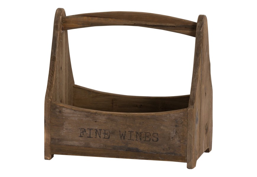 Originálna nádoba na víno v rustikálnom a vidieckom štýle