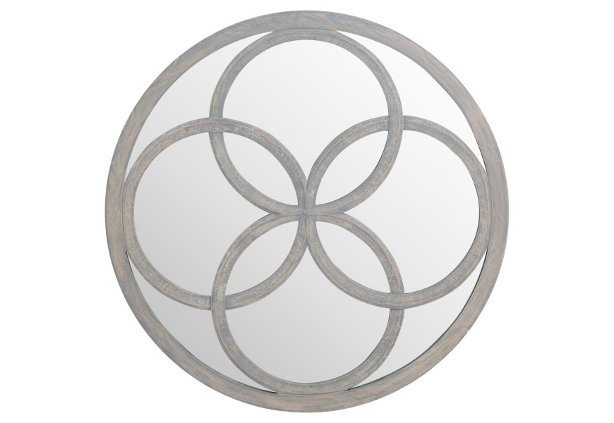 Dizajnové nástenné zrkadlo v sebe nesie prvky art-deco