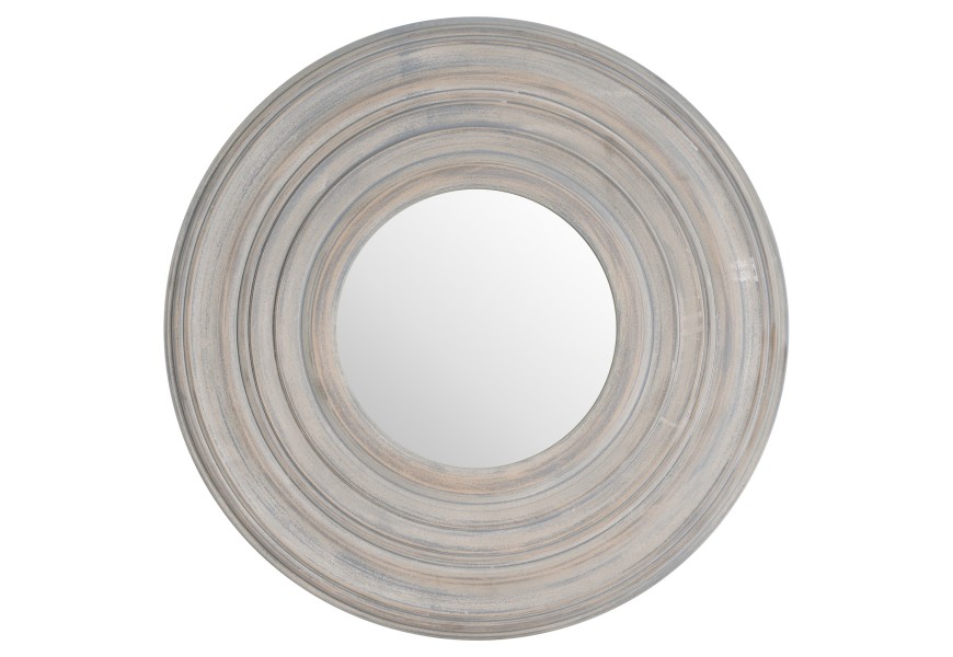 Jedinečné okrúhle vyrezávané zrkadlo 60cm