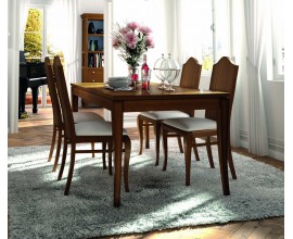 Stôl rozťahovací 140 (roztiahnutý 200 x 75 x 90) - rozťahovanie rovné