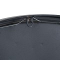 Štýlové čierne retro hodiny SOHO 80cm