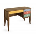 Písací stolík FONTANA možno vyrobiť v ľubovoľnej farebnej kombinácii podľa vzorkovníka dreva