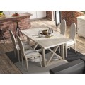 Luxusný moderný jedálenský stôl Cerdena z masívu s prekríženými nohami 180cm