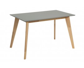 Jedálenský stôl Scandinavia 120cm sivá