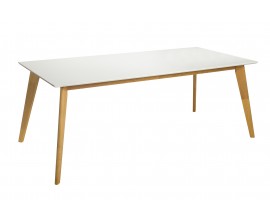 Jedálenský stôl Scandinavia 200cm biela