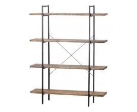 Štýlová industriálna knižnica 170cm