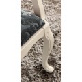 Luxusná ruskálna jedálenská stolička Rustica s lakťovými opierkami