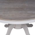 Dizajnový provensálsky okrúhly jedálenský stôl z masívu Liberty 150cm
