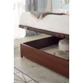 Luxusná rustikálna posteľ s úložným priestorom CASTILLA 150-180cm