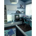 Luxusná detská izba Azul Mar / Blanco Decape