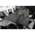Jedálenský stol s povrchovou doskou z kvalitnej tmavej keramiky pre 8 osôb