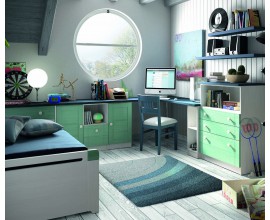 Luxusná detská izba Blanco Decape / Verde Agua / Azul mar