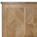 DIzajnová posteľ Madalyn z kvalitného dubového dreva