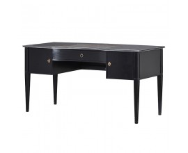 Rustikálny luxusný pracovný stôl Wielton Nero čierny