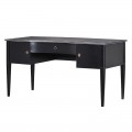 Wielton Nero luxusný obdĺžnikový čierny pracovný stôl
