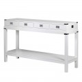 Luxusná art-deco konzola Wielton Blanc so 4 zásuvkami