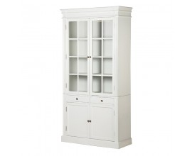 Provensálska luxusná vitrína Amarante biela